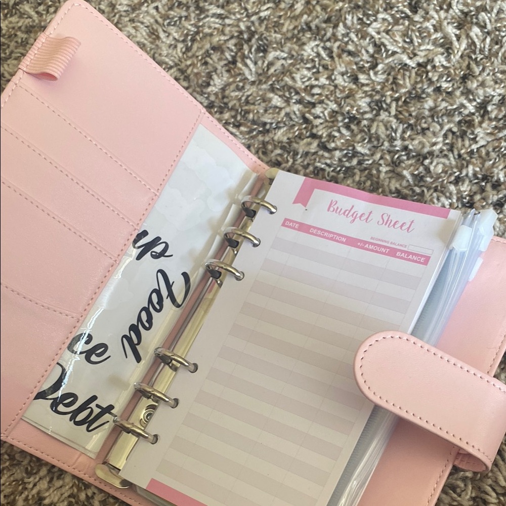 Pink Budget Planner